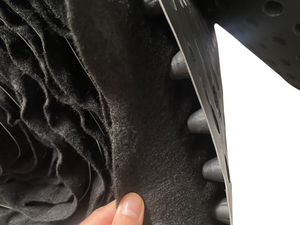 Planche <span class=keywords><strong>de</strong></span> drainage <span class=keywords><strong>avec</strong></span> isolation thermique et géotextile pour l'étanchéité sous le sol - Product Image 1