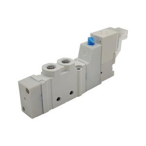 Katup SY daya rendah XY3120A 5/2 cara 0.7MPa M5 Port NC 1,0mpa 10mm <span class=keywords><strong>Pilot</strong></span> Dioperasikan pneumatik katup Solenoid udara 24Volt 1W 100% ED - Product Image 4