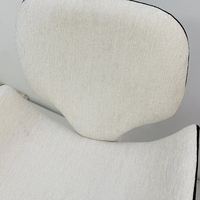 Table de toilette de luxe et chaise de maquillage, chaise d'art minimaliste moderne pour salon, salle à manger et chambre à coucher