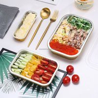 Plateau de cuisson en aluminium doré de qualité supérieure avec couvercle, sans plis, pour desserts, cupcakes et pâtisseries de luxe