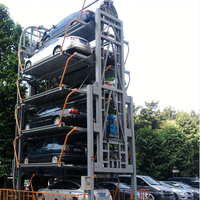 Système de stationnement rotatif intelligent ZHIKE pour extérieur, gestion du stationnement, élévateur de stationnement vertical pour voitures, 2500 kg