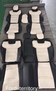 Cubiertas de asiento de coche 9D de lujo de cuero especial envolvente completo personalizado de fábrica Muchkey para Toyota Ford Hyundai Nissan Chery Jetour <span class=keywords><strong>MG</strong></span> - Product Image 6