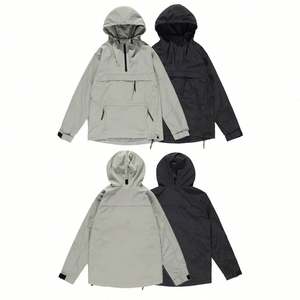 Veste coupe-vent légère pour homme, design personnalisé, grande taille, mode, saison hivernale, tissu en toile, vêtements abordables - Product Image 6