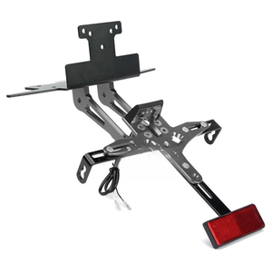 Support de plaque d'immatriculation en alliage d'aluminium pour moto Yamaha Xmax <span class=keywords><strong>300</strong></span> Xmax 250 2017-2024, nouveaux accessoires - Product Image 3