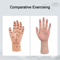 Beau modèle de main en silicone modèle d'entraînement à la perforation de la main modèle chinois d'entraînement à l'acupuncture