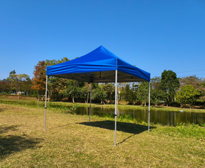 Carpa Gazebo Grande de Metal con Techo de Lona, Colorida, Directamente de Fábrica OEM/DOM para Exteriores, Azul - Product Image 4