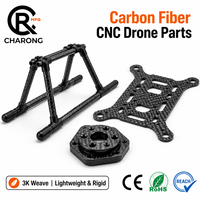 Service d'usinage CNC de haute précision, pièces UAV en fibre de carbone, tolérance de 0,01 mm, OEM personnalisé