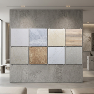 Baldosa de Porcelana Pulida Brillante de 600x600, Estilo Mármol Carrara Blanco Español, Baldosa para Piso de 9 mm de Espesor, Antideslizante SUNNY - Product Image 1