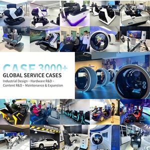 Produit breveté GT4 Ultra 9D, voiture de course F1 en salle, réalité virtuelle à 3 écrans, ventes en promotion - Product Image 6