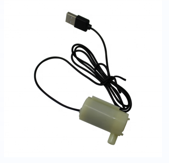 USB Submersible Pump 1m Line  Low Voltage Ultra-quiet Micro Mini Small Water Pump 3V5V6V