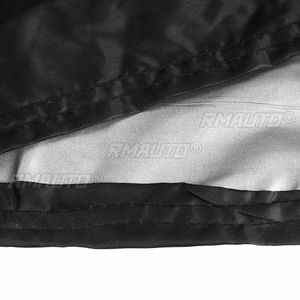 Funda Completa para Auto 190T Impermeable Universal para SUV, Cubierta Antinieve, Protección UV, Antipolvo, Negra con Banda Reflectante - Product Image 5