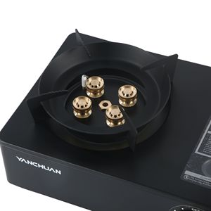 Portable Gas <b>Stove</b> Aluminum Alloy 1-2 Person Outdoor Camping <b>Stove</b> With Carton Box Packaging - Product Image 2