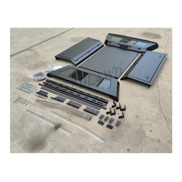 Accessoires pour pick-up 4x4, auvent rigide en acier pour Ranger/Hilux/Dmax/Navara/Triton/Amarok/T60, parfaitement adapté à la benne de chargement