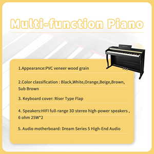 LeGemCharr Upright Piano Profecional Digital Piano 88 Weighted <b>Keys</b> Instrumentos Musicales Piano Digital 88 <b>Keys</b> - Product Image 3