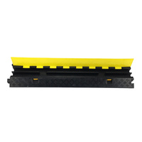 Rampe de protection de câble en caoutchouc, 2 canaux, livraison gratuite, 2XC07