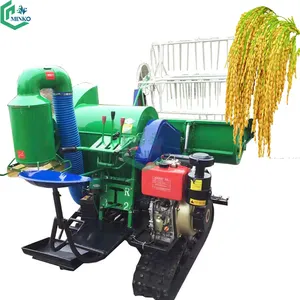 Harvester grossor de combine de trigo, agrícola bracelete máquina para corte de arroz