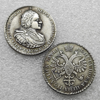 Pièces de monnaie commémoratives de style antique de l'Empire russe, Pierre le Grand, aigle à double tête, cadeaux, décoration de la maison, pièces de monnaie anciennes