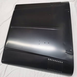 Nueva Cubierta de Acero BODI de 1.0mm para el Capó del Motor, para BJ40 FJ40 FJ45 BJ45 HJ40 <span class=keywords><strong>FJ44</strong></span> FJ43, Negro/Gris - Product Image 2