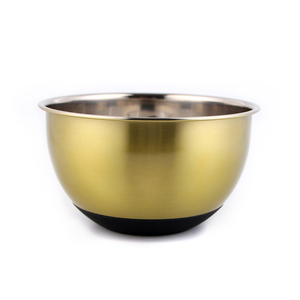 1.5/3/5QT antiderrapante pintura mistura tigela conjunto de 3 aço inoxidável tigelas de mistura com tampas herméticas - Product Image 5