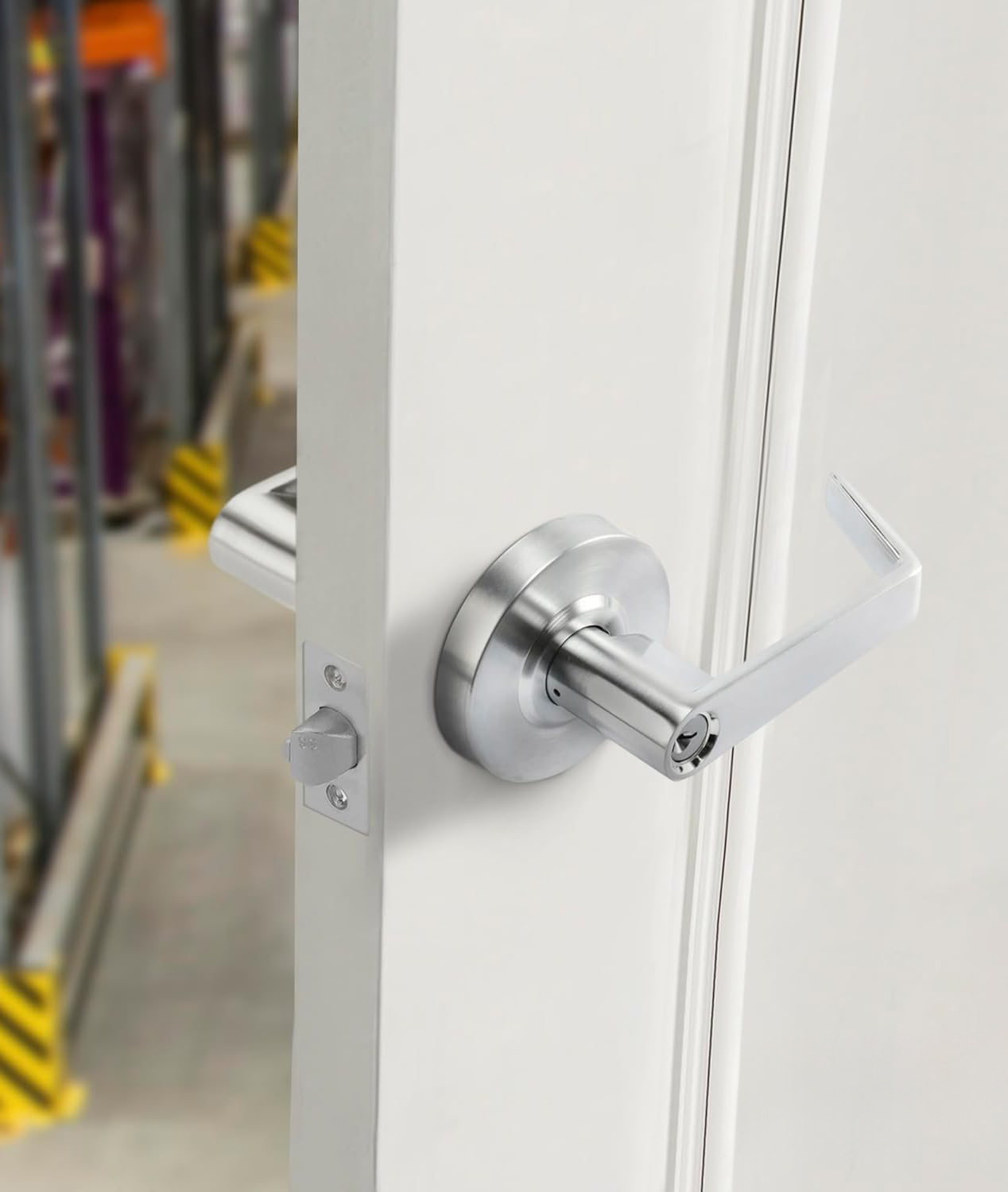 Factory Heavy Duty for Certified Commercial Lock Set Keyed Entry Grade 2 Anti-Theft Stainless Steel 304 Security Door Lock Satin · image 2
