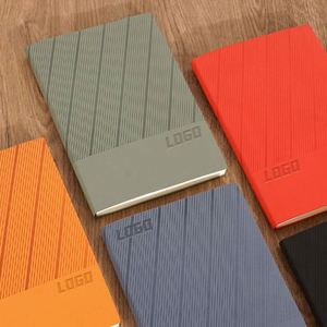 Customized Wholesales Softcover Journal Notebook Simple <b>Diary</b> and Pen Leather A5 Notebook with Accessories Soft Cover - Product Image 6