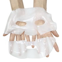 Masque en gelée hydrogel au bio-collagène PDRN, marque privée OEM, Centella, Curcuma, raffermissant, anti-rides, hydratant, éclaircissant, végétalien