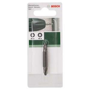 BOSCH - 2609255957 Punta doble para tornillos Pozidriv empotrados en cruz (PZ) - EAN 3165140390262 INSERTOS PARA ATORNILLADOS - Product Image 2