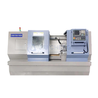 Tour horizontal CNC à lit plat à broche unique FineTech CK6150B*1500, moyenne capacité, haute précision, commande GSK FANUC, multifonctionnel