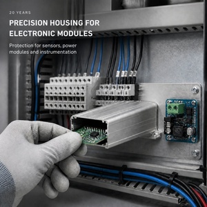Petite boîte en aluminium pour projets électroniques, boîtier en aluminium avec dissipateur thermique, boîtier CNC, boîte de projet en métal, petite boîte en aluminium pour projets - Product Image 5