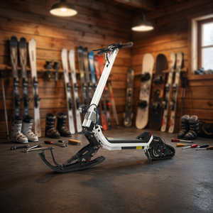 Scooter G63 SnowTrack 1500W 36V avec cadre en acier, disponible en capacités de 150cc/200cc/125cc - Product Image 2
