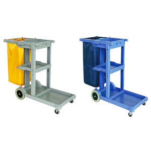 Haotian 도매 모델 D-011-1B 회색 청소 카트 (커버) - Product Image 3