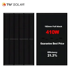 Cheap Solar Panels China 405w 410w 415w 420w 425w Single Glass All Black Solar Panel Dealers Quotes