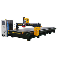 Máquina enrutadora atc cnc con carrusel, cambiador de herramientas para armarios de baño, 2060