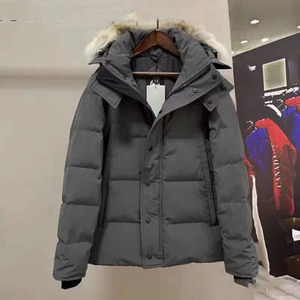Parka <span class=keywords><strong>di</strong></span> <span class=keywords><strong>Marca</strong></span> Designer, Cappotto Invernale in Cotone Impermeabile, Giacca Canada Goose da <span class=keywords><strong>Uomo</strong></span> con Distintivi <span class=keywords><strong>di</strong></span> Alta Qualità - Product Image 2