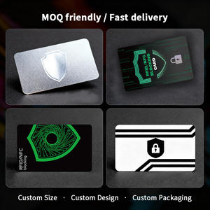 Carte de blocage RFID NFC 13,56 MHz pour portefeuille, voyage, protection anti-signal, étanche - Product Image 4