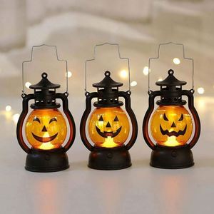 New Design Halloween Hand-held Pumpkin Lamp Small Lantern for bar Party Atmosphere Decoration - Product Image 2