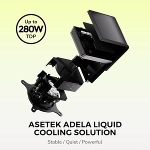 Cooler TRYX Panorama SE 360 ARGB 360mm AIO Cooler Rotatable 6.5' AMOLED Curved Screen 3D Anamorphic Effect Customi - Product Image 3