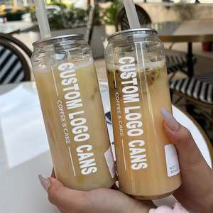 Lata de Bebida Personalizada para Mascotas - Lata de Plástico Transparente con Tapa Sellada para Envasado de Bebidas - Product Image 5