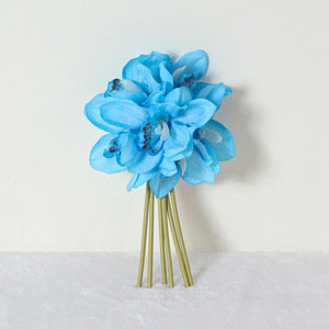 Bouquets d'orchidées artificielles Flower Delight, fleurs en soie, décoration intérieure, accessoires de mariage, fabrication par moulage par injection - Product Image 3