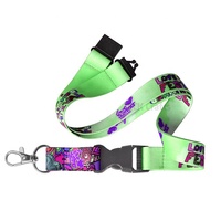 Produsen Lanyard Promosi Kustom Murah, Lanyard Leher Polyester Cetak Sublimasi Kustom Dengan Logo
