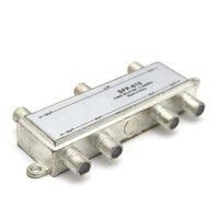 Conector coaxial rf para interior, divisor de señal de 6 vías para cable y carcasa de internet, divisor óptico para exteriores, divisores CATV