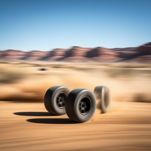 Jantes de voiture de course en aluminium noir pour la modification et l'amélioration, utilisation tout-terrain - Product Image 2