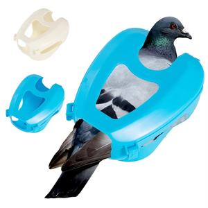 プラスチック製ピジョンホルダー給餌薬固定マウント鳥ピジョン注射ワクチン固定ボンデージツール - Product Image 1