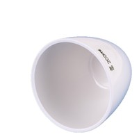 Creuset en porcelaine résistant aux hautes températures avec couvercle, pot de fusion en céramique de laboratoire pour analyse chimique, de 5 ml à 300 ml