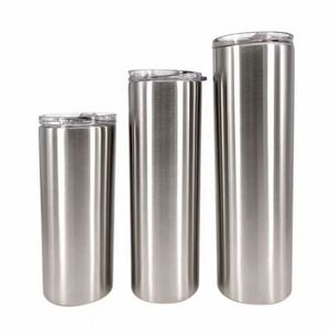 Vacuum Insulated Skinny Cups <b>Double</b> <b>Wall</b> Stainless Steel Slim Tumbler Free Bpa - Product Image 3