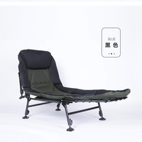 Lit de camping pliable pour la randonnée, la pêche, le camping en plein air, imperméable, réglable, pour les activités intérieures et extérieures