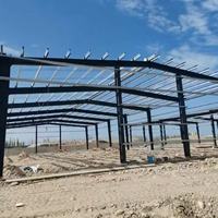 Structure en acier modulaire extensible pour entrepôt industriel, matériau de construction rapide pour atelier, commerce et opérations logistiques
