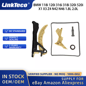 Kit de cadena de distribución Linkteco para BMW 118i 120i 316i <span class=keywords><strong>318i</strong></span> 320i 520i X1 X3 Z4 N42 N46 1.8L 2.0L 2000-2015 11237503107 11311439851 - Product Image 3