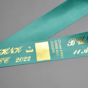 New upgrade CS5090SP metallic gold foil for satin nylon sticker PP BOPP gold tape