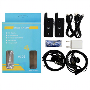 LEIXEN VV-109 Mini talkie-walkie longue portée, radio bidirectionnelle avec fréquence UHF et batterie 500-1000mAh pour enfants - Product Image 1